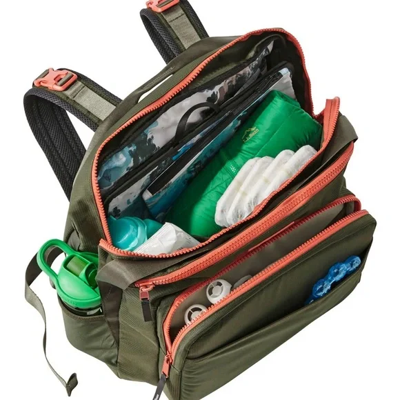 L.L. Bean Diaper Bag Backpack Large - Barely used - Picture 4 of 15